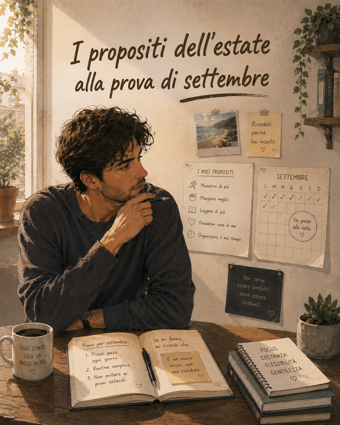 I propositi dell’estate alla prova di settembre 🍂